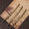 Bookmark 5Pcs DIY Pendants Supplies Accessory Charms Antique Swords Knife Jewelry Making Silver