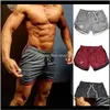 Bekleidung Drop Lieferung 2021 Herren Sommer Fitness Mode Schnell Trocknende Turnhallen Workout Bodybuilding Jogger Shorts Slim Fit Kleidung Jogginghose Männlich