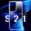 Samsung Galaxy S21 Ultra S20 FE S10 eノート20プラス10 A51 A71 A50 A70 A20E A21S A12 S9透明シリコンカバー