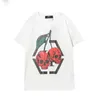 T-shirt firmata per uomo Skull Tees Summer Basic Stampa in cristallo solido lettera Skateboard Casual Punk top tigre Tee Nero bianco donna Camicie abbigliamento Orso manica corta