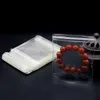 Transparent PVC Jewelry Bags Clear High Transmittance Zip Lock Earring Pendant Necklace Bracelet Storage Holder 100pcs/lot Sealing bag