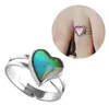 Nastrój pierścionek dla dziewcząt Regulowany rozmiar Kolor Zmiana pierścienia Zestaw Dla Kobiet Dziewczyna