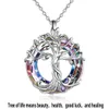 Cross - border fashion pendant tree of Life pendants simple personality hollow earring and necklace