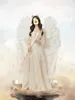 New Arrival Creative Wedding Photo Backdrop Decor shooting Props Pure Handmade Women Large Ostrich Feather White Fairy Wings 110*150CM