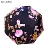 자동 디자이너 태양 우산 비 여성 파라솔 소녀 접는 우산 windproof 선물 아이디어 UPF50 +