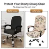 Office Computer Arm Chair Cover Elastic Cover Anti-Dirty Rotating Stretch Desk Seat