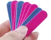 Blauwe en roze kleur De laagste prijs nagelbestanden dubbele kleur houten mini-buffer schuren 180/240 wegwerp manicure tools voor limoen een diwl