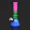 물 담뱃대 Shisha Bong Sand-Blasting 물 파이프 비커 봉 DAB 오일 장비 버블 러 파이프