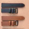 Bracelets de montre 5 couleurs bracelets de montre en cuir à l'huile 18/20/22/24mm pour femmes hommes bracelet universel général Durable
