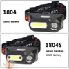 Head lamps Sensor Headlamp Fishing Headlights Flashlight Outdoor 18650 Battery Led Bulbs Q5 Lithium Ion Camping Cycling Portable Mini