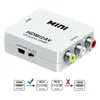 AV2HDMI 1080P HDTV Video Scaler Connectors Адаптер HD Video Composite AV Converter Box для Xbox 360 PS3 PC360 Поддержка NTSC PAL 2023 Новый