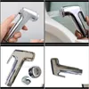 Aessory Set Aessories Bath Home & Gardenabs Handheld Toilet Bathroom Bidet Sprayer Shower Head Water Nozzle Spray Sprinkler L23 Drop Deliver