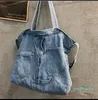 Designer- Women Denim Shoulder Hand Bag for Woman Shoulder Bag Crossbody Casual Jeans Bags Women Handbags Denim