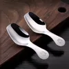 Small Stainless Steel Spoons Mini Condiments Sugar Seasoning Salt Honey Teaspoon Coffee Tea Jam Mustard Ice Cream Scoop RRF11929