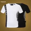 Philipe Plein Mens Designer Tshirts Marka odzieży Rhinestone PP Czaszka Mężczyźni T-shirty Klasyczne wysokiej jakości Hip Hop Streetwear Tshirt Casual Top Tees Plein Thirt 942