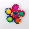 Bulle Fidget Spinner Jouet Simple Fossettes Pousser Bulles Popper Tiktok Mode Soulagement Du Stress Doigt Jeu Décompression Jouets