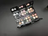 Marca C Makeup Eye shadow 4 Colors Matte Eyeshadow paleta de sombras com pincel 6 estilos