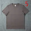 Sumer T-shirt da uomo a maniche corte vestiti falsi due colori giovanili corrispondenti cotone abbigliamento selvaggio 210420