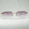 النظارات الشمسية الزجاج الخشب الطبيعي الرجال أسود أبيض بوفالو القرن النظارات القديمة بدون شفة oculos gafas الملحقات