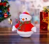 Christmas Bearded Santa Claus Plush Toy Stuffed Soft Kawaii Puppet Doll Pillow Birthday Gift for Kids Children