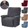 Spandex RECINER SOVA Okładka Elastyczna pojedyncza Slipcover Jacquard Chair Protector All inclusive Relax Fotel 211207