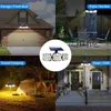 Solar Lights Outdoor 3 Motion Sensor Heads Adjustable Flood Lamp 138 LED 270° Wide Angle Security Spotlight with Remote Control