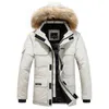 Grande taille 6XL hiver hommes coton multi-poches vestes Outwear hommes fourrure à capuche Parkas décontracté chaud épais imperméable veste manteau 211216