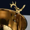 鹿の頭の耳のアイスバケツステンレス鋼のゴールドシルバーシャンパンワインのボトルホルダーのための党バーナイトクラブワインクーラー