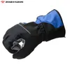 ROBESBON Guanti da ciclismo invernali caldi Guanti da bicicletta in pile termico antivento Guanti da bicicletta con dita intere Sport all'aria aperta Sci Bike Guanto lungo H1022