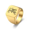 gold ring red stone for women