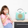 Altoparlanti portatili Macchina per cantare per bambini con microfono integrato baby canta bambini audio 2 colori