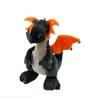 35cm dinossauro brinquedos de pelúcia animais de cabeça dupla dolls caronn anime dois cabeça dragão para crianças crianças meninos presente 210728