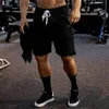 Sommar mesh shorts mens gym fitness bodybuilding andas snabbt torkning kort byxor män casual träning joggers shorts 210421