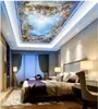 Wallpapers 3d Ceiling Murals Wallpaper Custom Mural Po God's Gospel Blue Sky And White Clouds Wall For Living Room