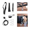 VIP Cable Machine Attachments Rope D-Handle Cable Puply Valfri för Gym Fitness Utrustning Vikt Lyft träning 1016 Z2