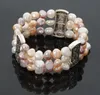 3 zeile pearl-armband