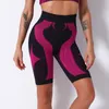 Shorts de yoga à séchage rapide femmes sport sans couture Push Up Sportswear Fitness Joggings entraînement serré musculation taille haute Gym tenue courte