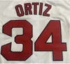 2023 S-4XL David Ortiz 야구 저지 Alex Verdugo Reese McGuire Trevor Story Rafael Devers Justin Turner Masataka Red Yoshida Sox Enrique Hernandez Jerseys