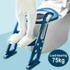 Klappbarer Baby-Töpfchen-Toiletten-Trainingssitz für Kleinkinder mit sicherer, verstellbarer Leiterhöhe, tragbarer Urinal-Töpfchen-Toilettensitz für Kinder LJ201110