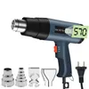 Other Power Tools 2000W Hair Dryer Construction LCD Display Hot Air Heat Gun for Soldering Thermal Blower Shrink Industrial