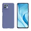 Rechte rand vierkante vloeibare siliconen tpu zachte gevallen cover voor xiaomi 10 pro redmi 10x 4G 5G note 9 pro 100pcs / lot