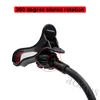 Soft Tube Car Mount Universal Windshield Dashboard Mobile Phone Car Holder 360 Degree Rotation Car Holder with Strong Suction Cup X Clamp