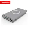 Caricabatterie wireless Power Bank 10000mAh per smartphone Caricabatterie rapido Caricabatterie portatile per telefoni cellulari Powerbank per Samsung huawei