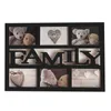 6x6inch Familie PO Frame Wand DIY Dauerhaft Hohlbildrahmen Kunststoff Hängende Rahmen für Bilder Nordic Heimdekoration 210611