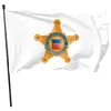 USA Secret Service Flagga Levande färg UV-blekningsbeständig utomhus dubbelhäftad dekorationsbanner 90x150cm Sport Digitaltryck Partihandel