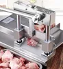 Equipamento de processamento de alimentos Máquina de serração óssea Corte comercial Frozen Carne Cortador para Cut Ribs Fish Beef