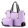 Shoulder Bags 2021 Women Bag Vintage Messenger Handbag Top-Handle Crocodile Pattern Composite Purse Wallet Leather