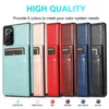 Luxe zaken voor Samsung Galaxy S21 S20 S10 S9 S8 A21S A51 A71 A12 A32 A72 A52 Portemonnee Cover met kaarten Houder Lederen Telefoon Tassen Fit iPhone 13 Promax