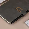 Notebook Notepads Creative Buckle Diary Business Tjocka Anteckningsböcker Anpassad Logo Skolkontor Tillbehör YL550