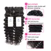 KissHair Virgin Brazilian Deep Curly Virgin Hair Extensions 4pcs/lot Deep Wave Cheap Peruvian Indian Human Hair Weave Bundles